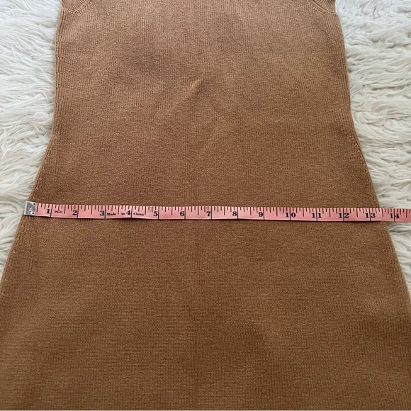 Jenni Kayne Sleeveless Sweater Dress- Camel - Picture 6 of 7